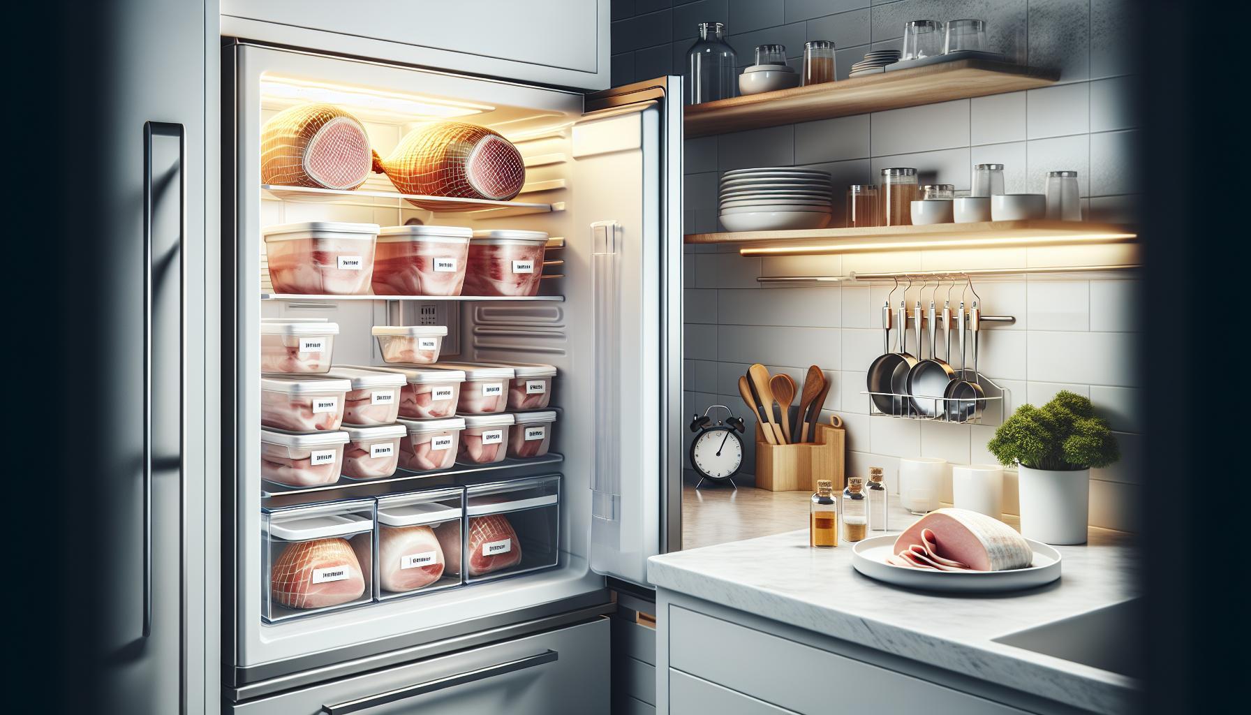 How Long Can Ham Last in the Freezer? Preserve Flavor for Months