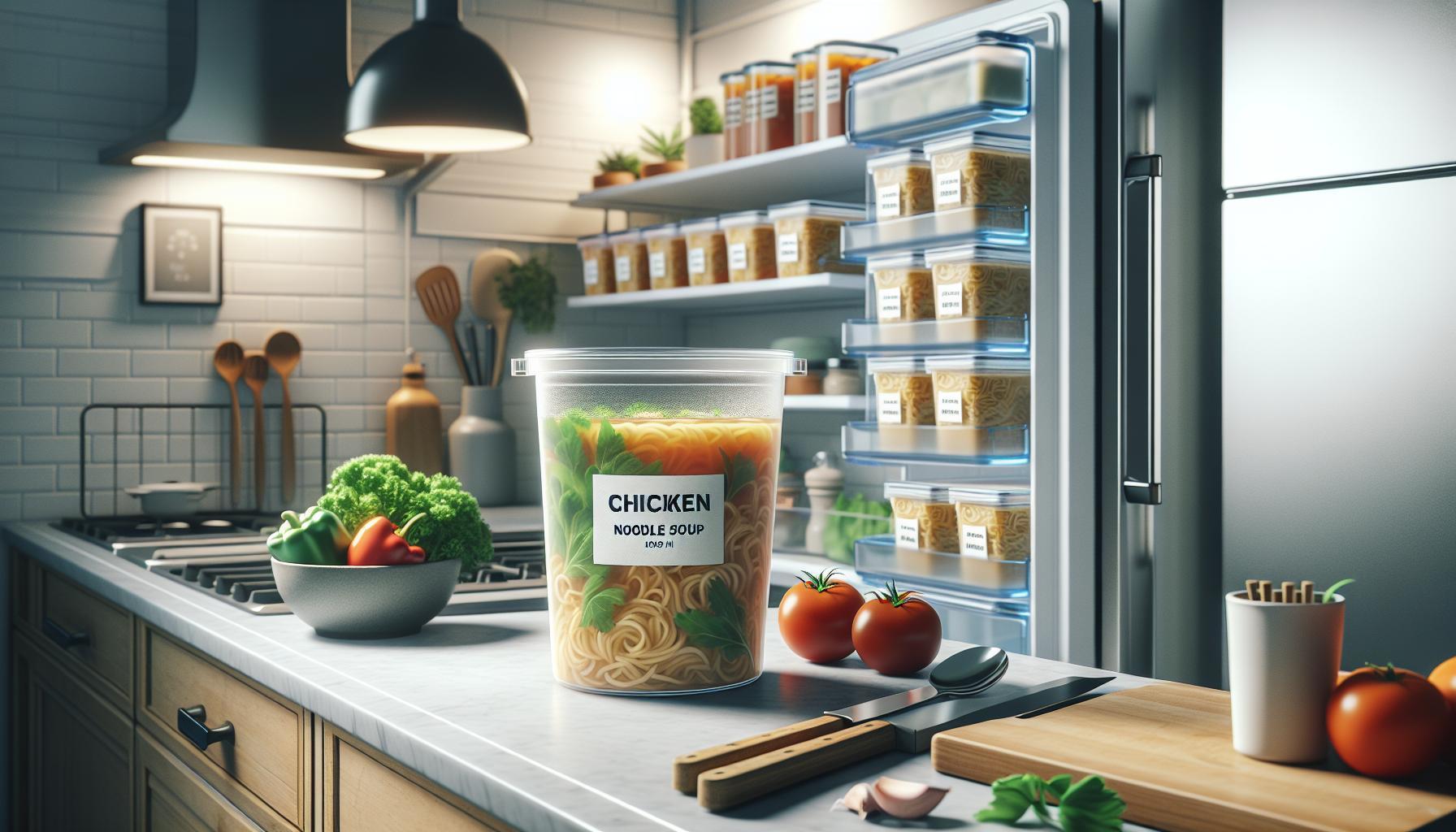 How Long Does Chicken Noodle Soup Last in the Fridge? Comfort Food, Safe