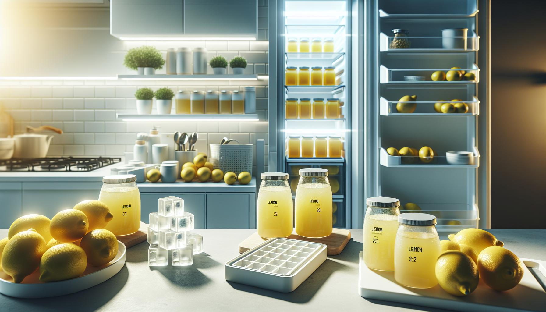 How Long Can Lemon Juice Last in the Fridge? Zest That Endures 6 Best Practices for Freezing Lemon Juice