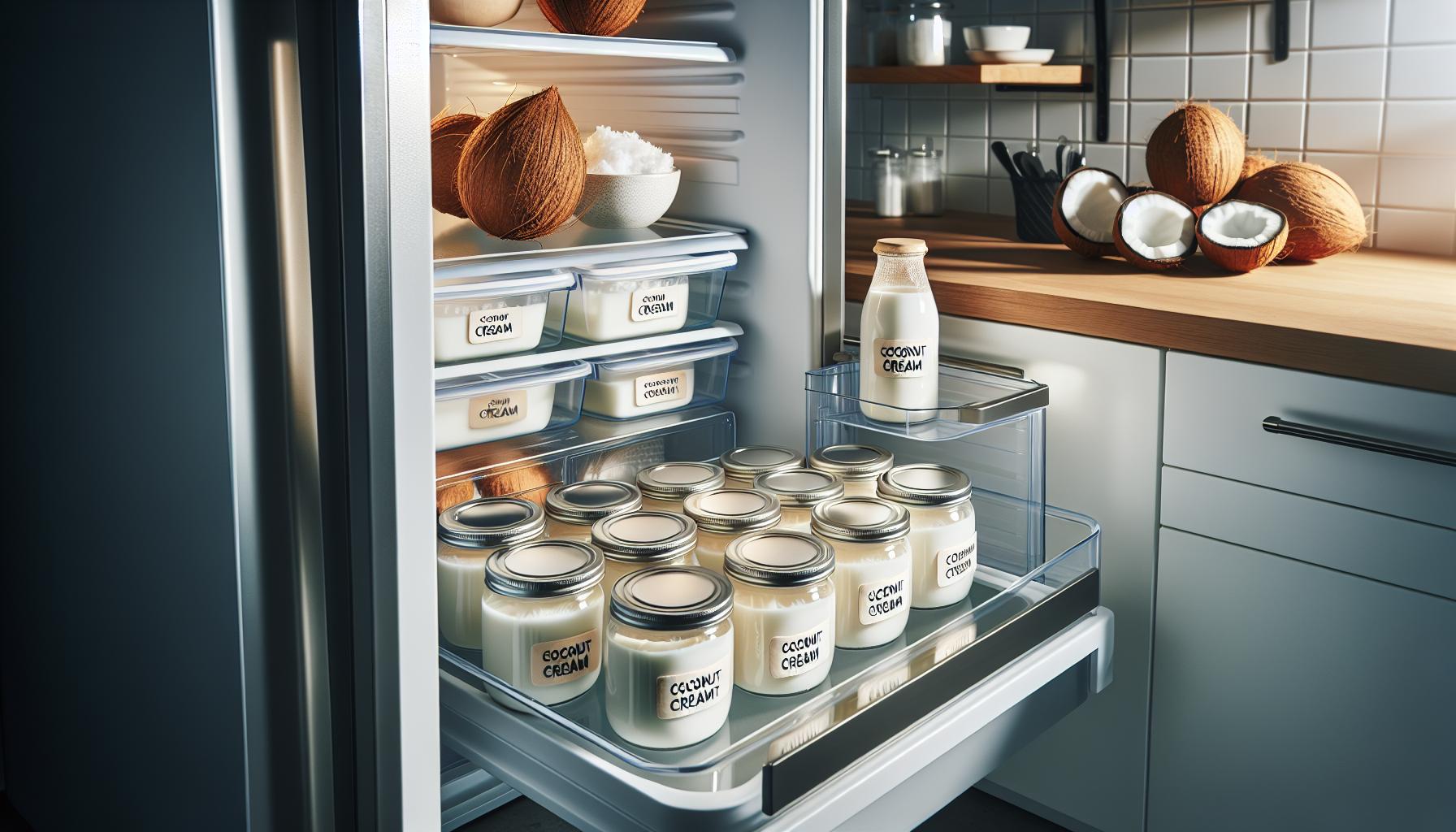 How Long Does Coconut Cream Last in Fridge? Keep It Rich and Fresh 5 Best Practices for Storing Coconut Cream