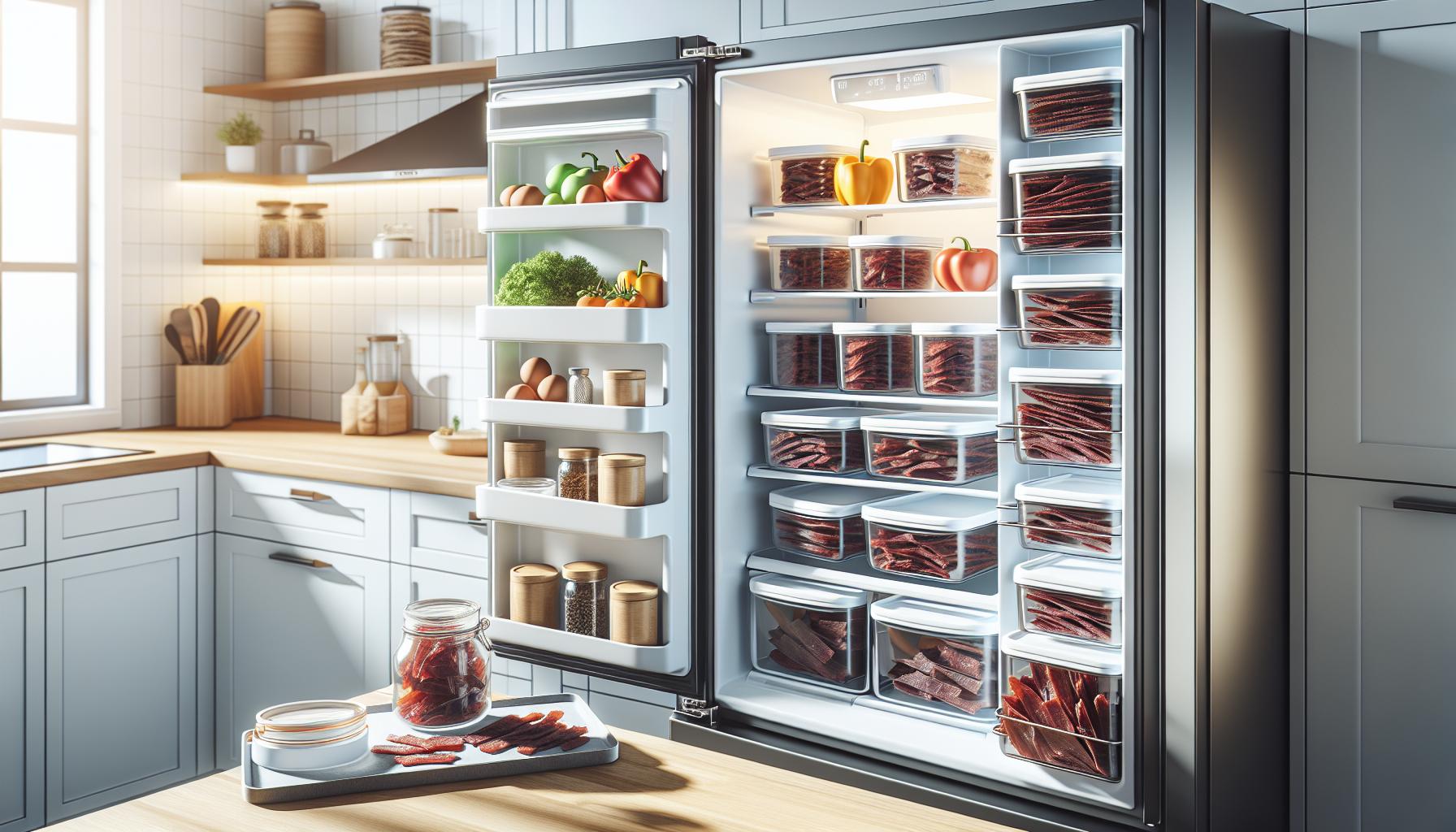 How Long Does Homemade Beef Jerky Last in the Fridge? Snack Safely 4 Best Practices for Storing Jerky in the Fridge