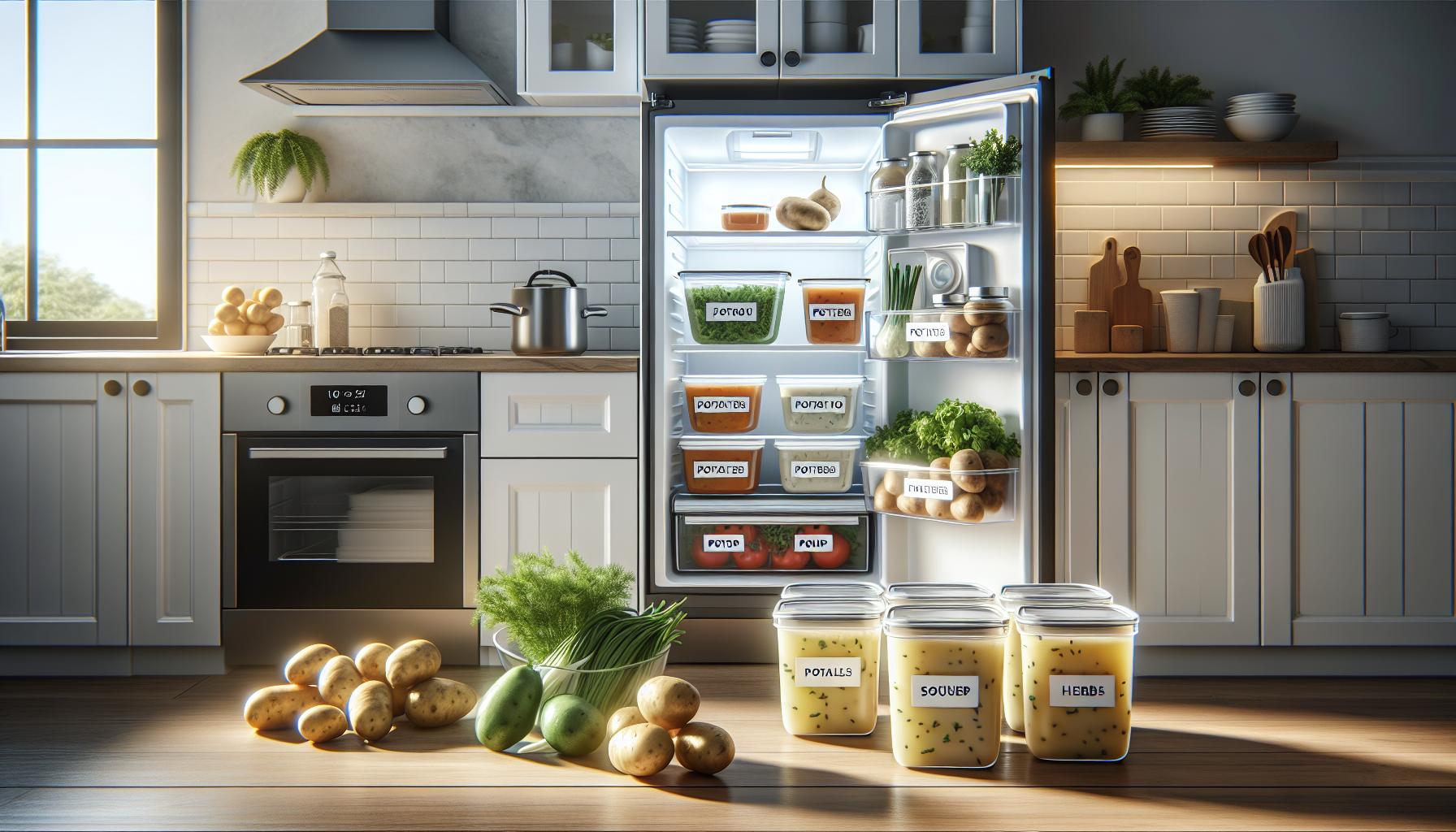 Best Practices for Storing Potato Soup