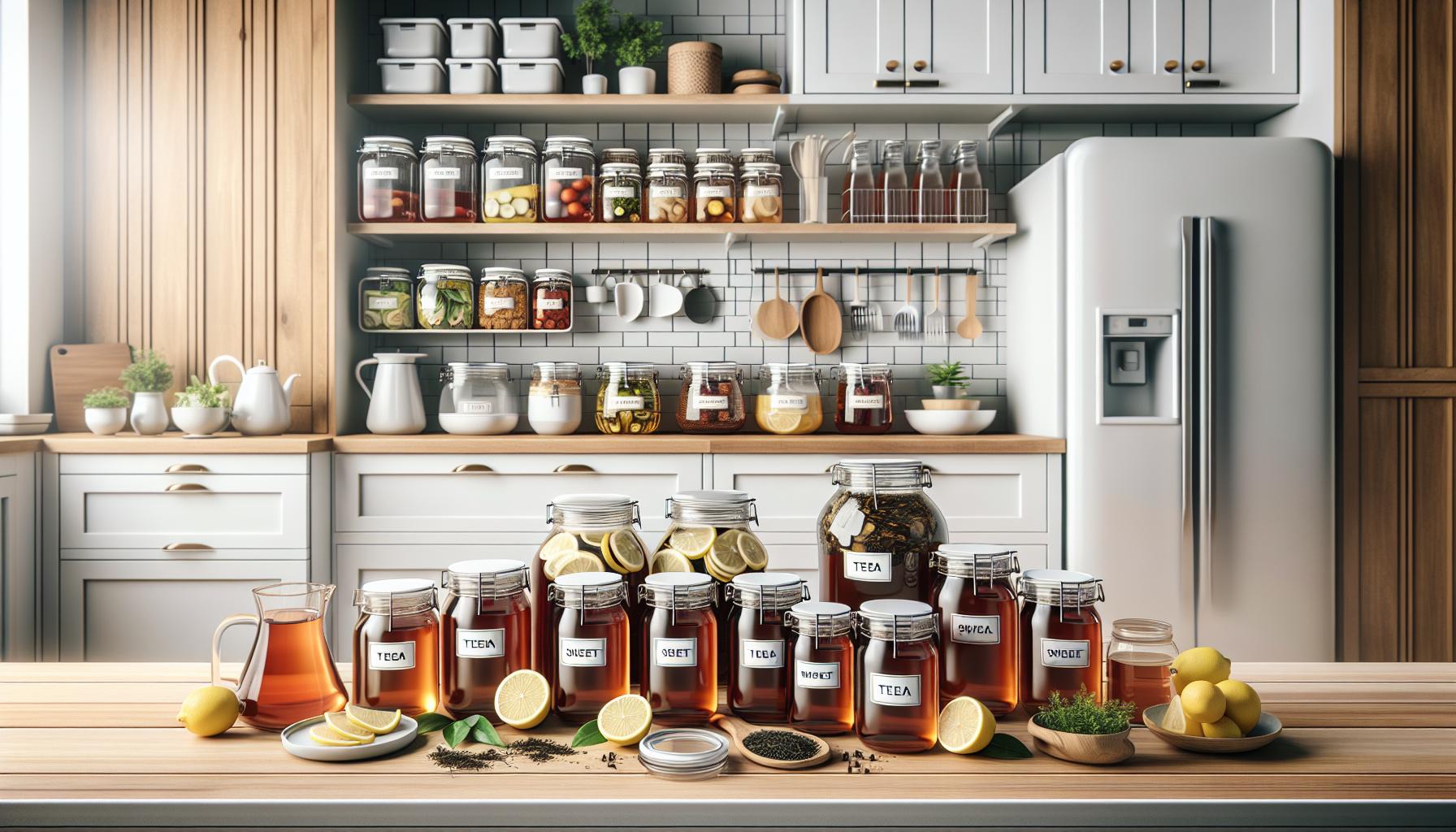 Best Practices for Storing Sweet Tea