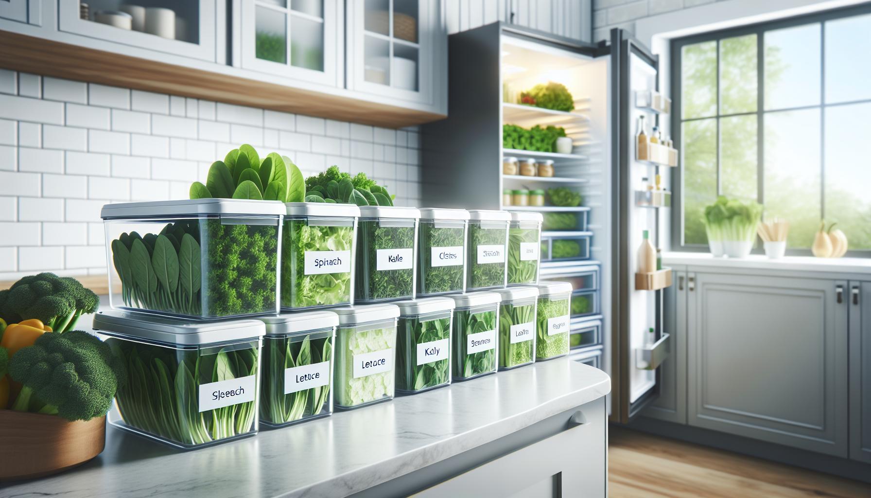 Best Storage Methods for Crisp Greens