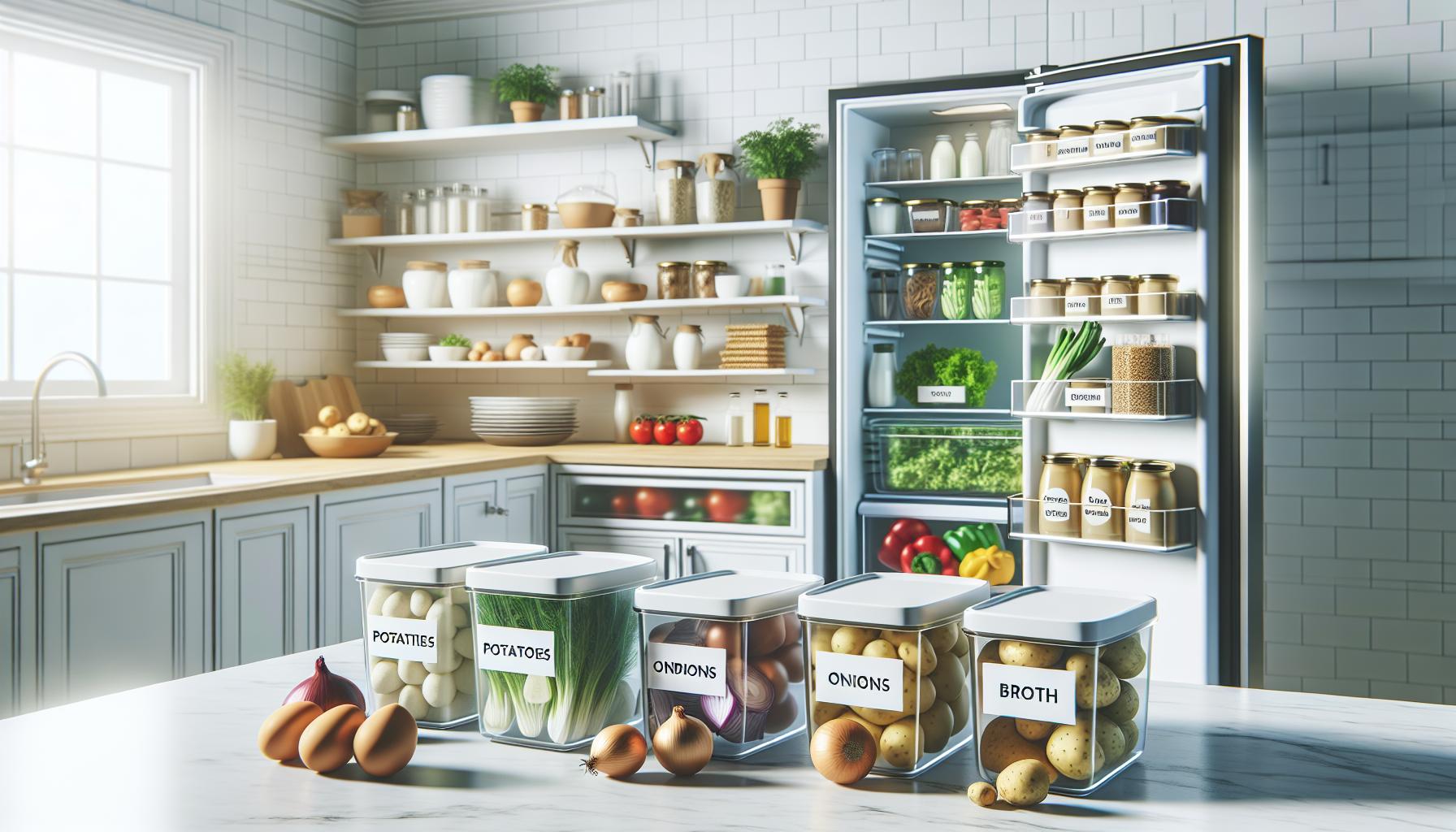 Factors Affecting Potato Soup Shelf Life