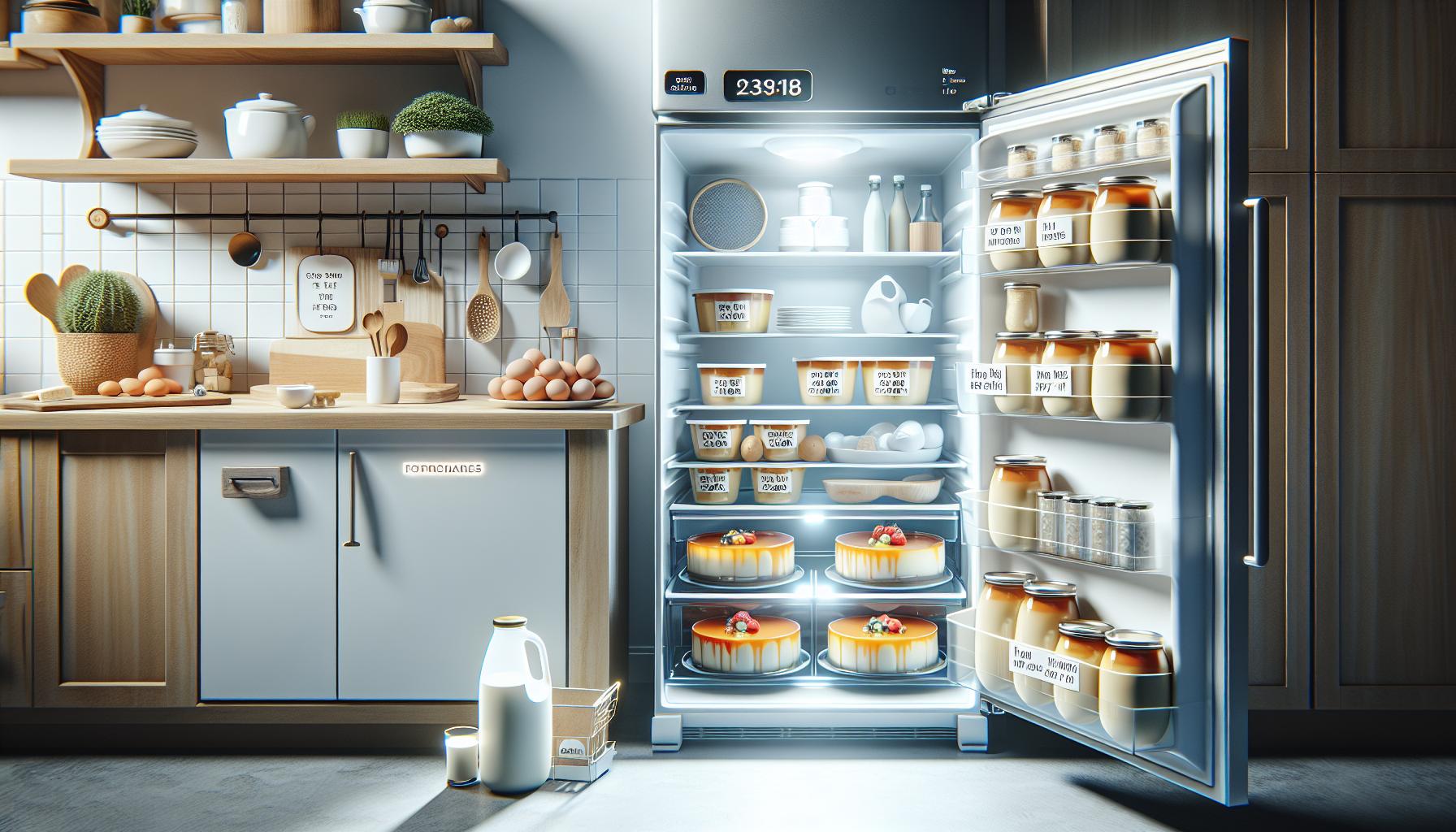 How Long Does Flan Last in the Fridge? Keep It Creamy and Safe 3 How Long Can Flan Stay Fresh in the Fridge?