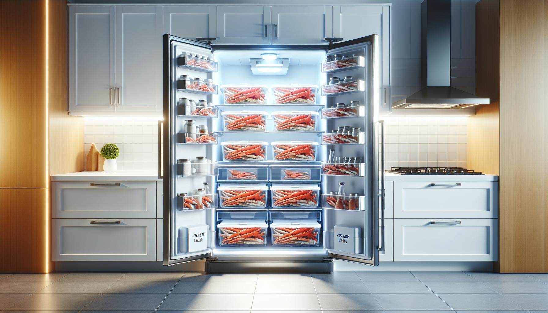 How Long Can You Store Crab Legs in the Fridge?