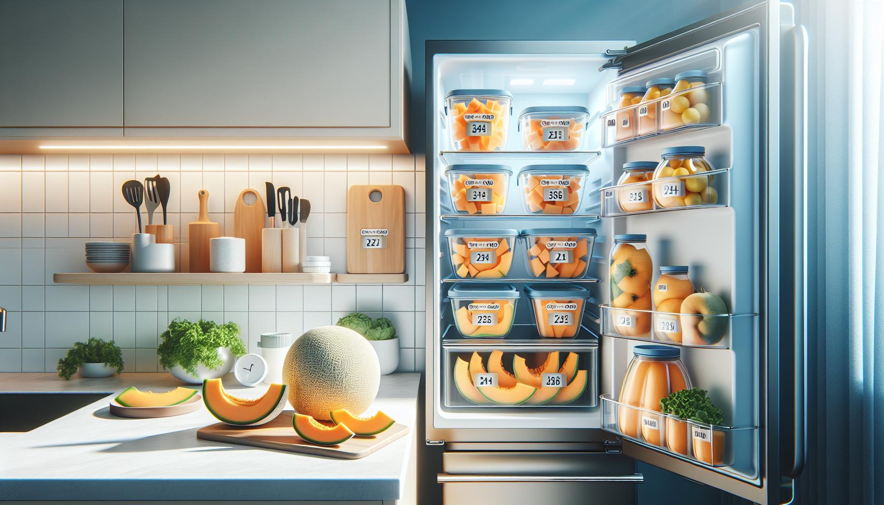 How Long Does Cut Cantaloupe Last in the Fridge? Sweet & Safe 3 How Long Can You Store Cut Cantaloupe?