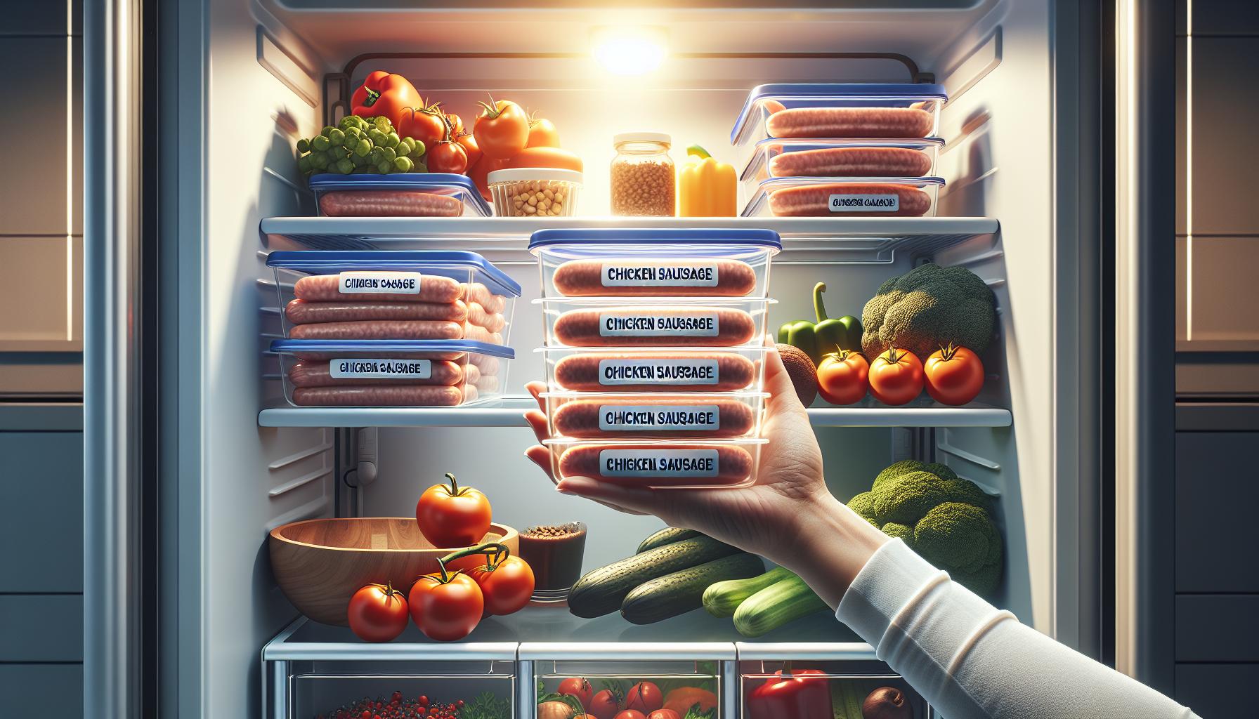 How Long Can You Store Chicken Sausage in the Fridge?