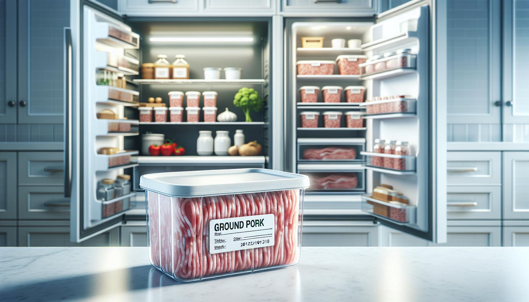 How Long Does Ground Pork Last in the Fridge? Stay Safe & Fresh 5 How to Properly Freeze Ground Pork