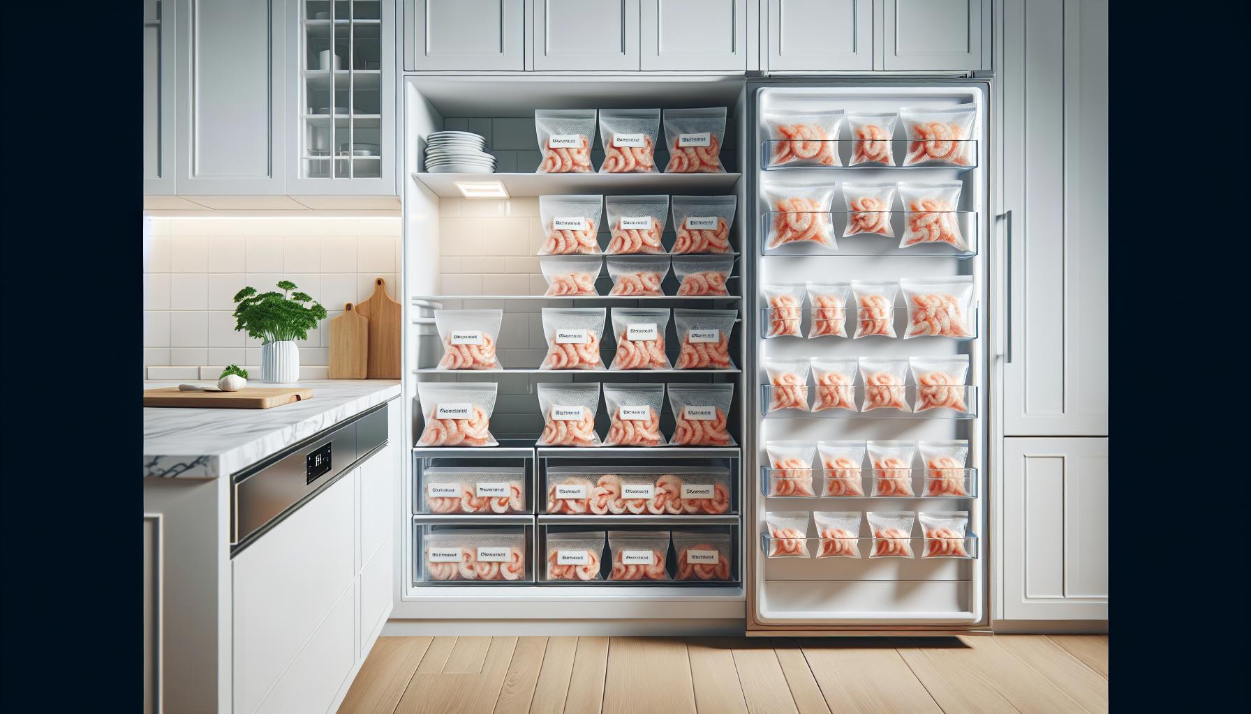 How to Properly Wrap Shrimp for Freezing