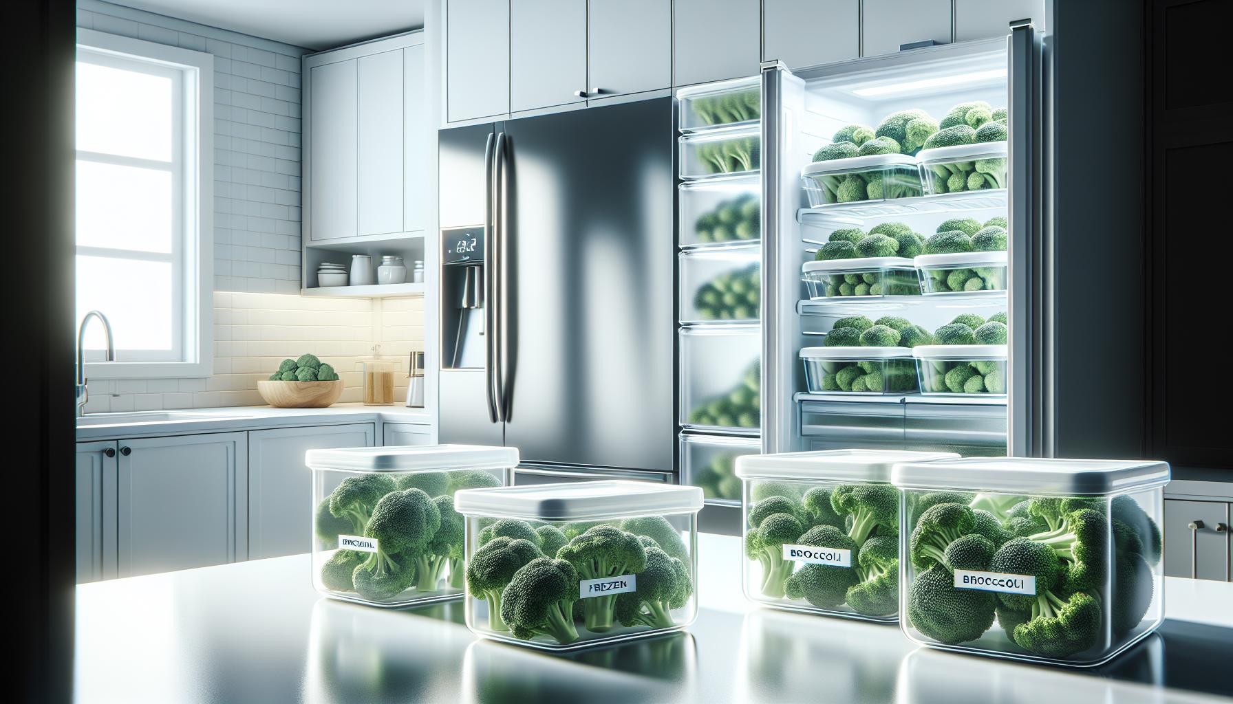 Ideal Conditions for Freezing Broccoli