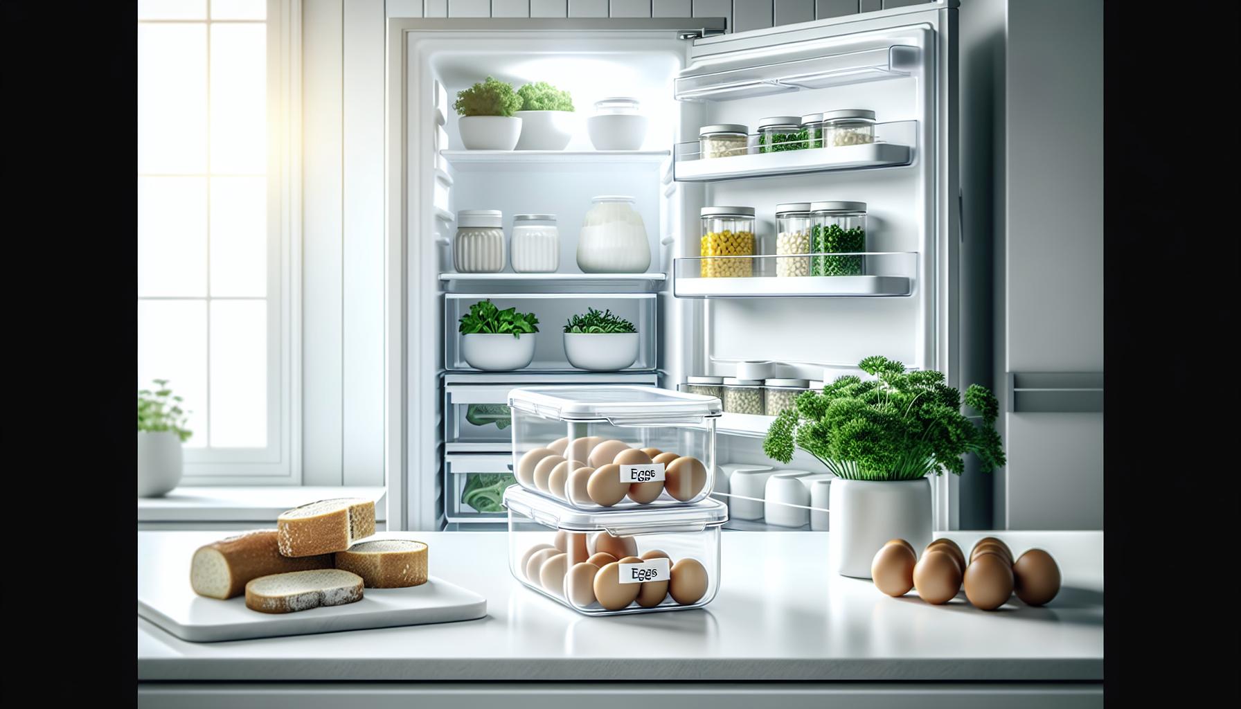 Ideal Storage Conditions for Scrambled Eggs