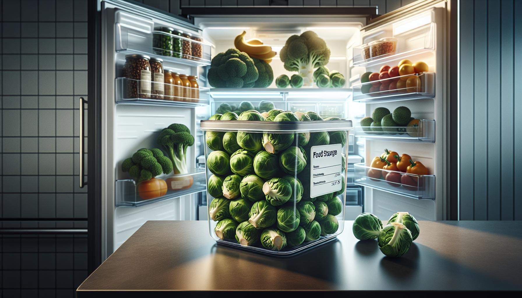 Ideal Storage Temperature for Fresh Brussels Sprouts