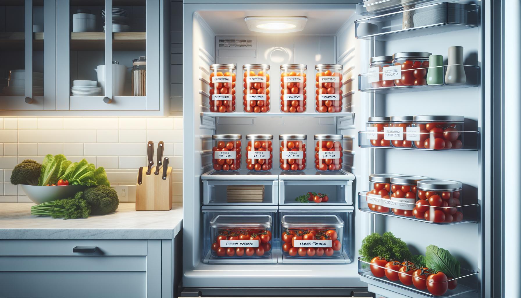 Optimal Storage Conditions for Cherry Tomatoes