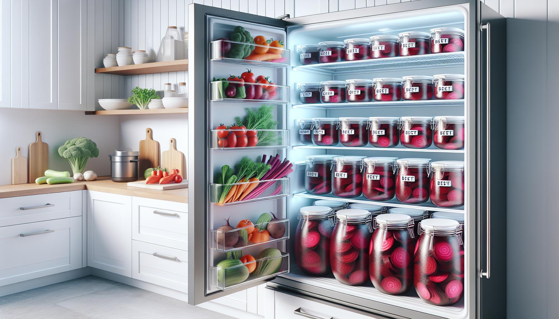 Optimal Storage Conditions for Cooked Beets