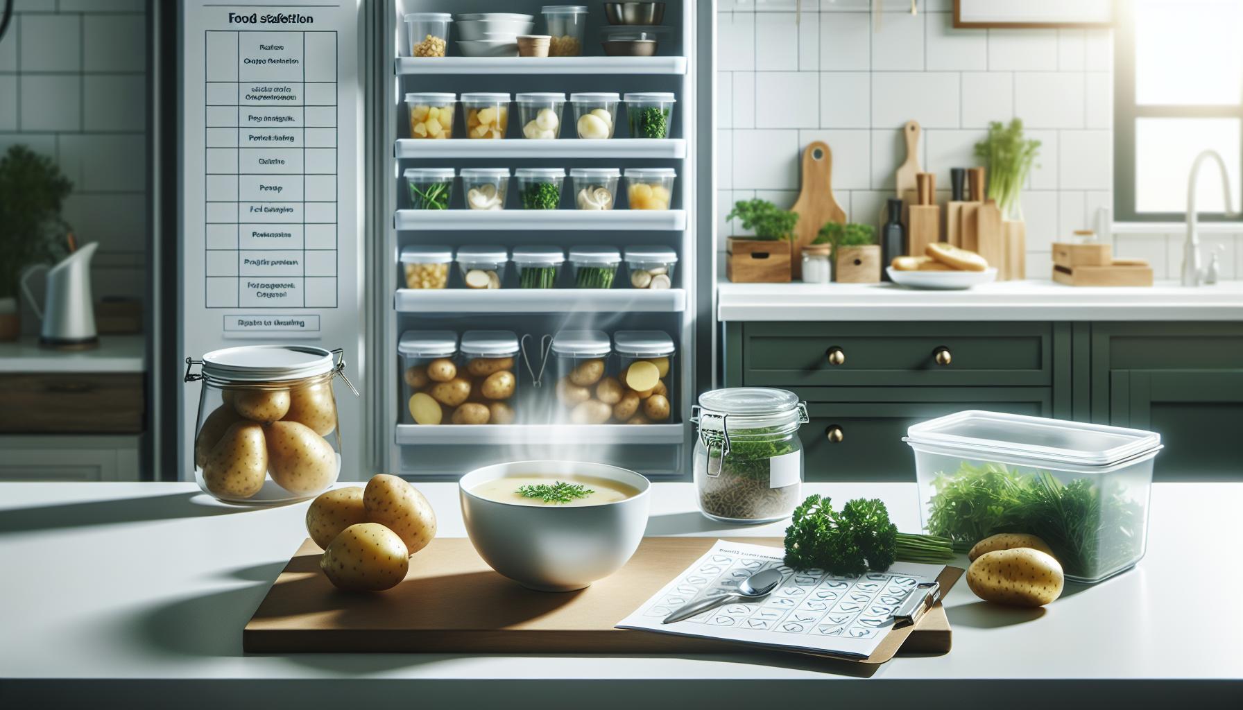 Reheating Potato Soup: Safe Methods