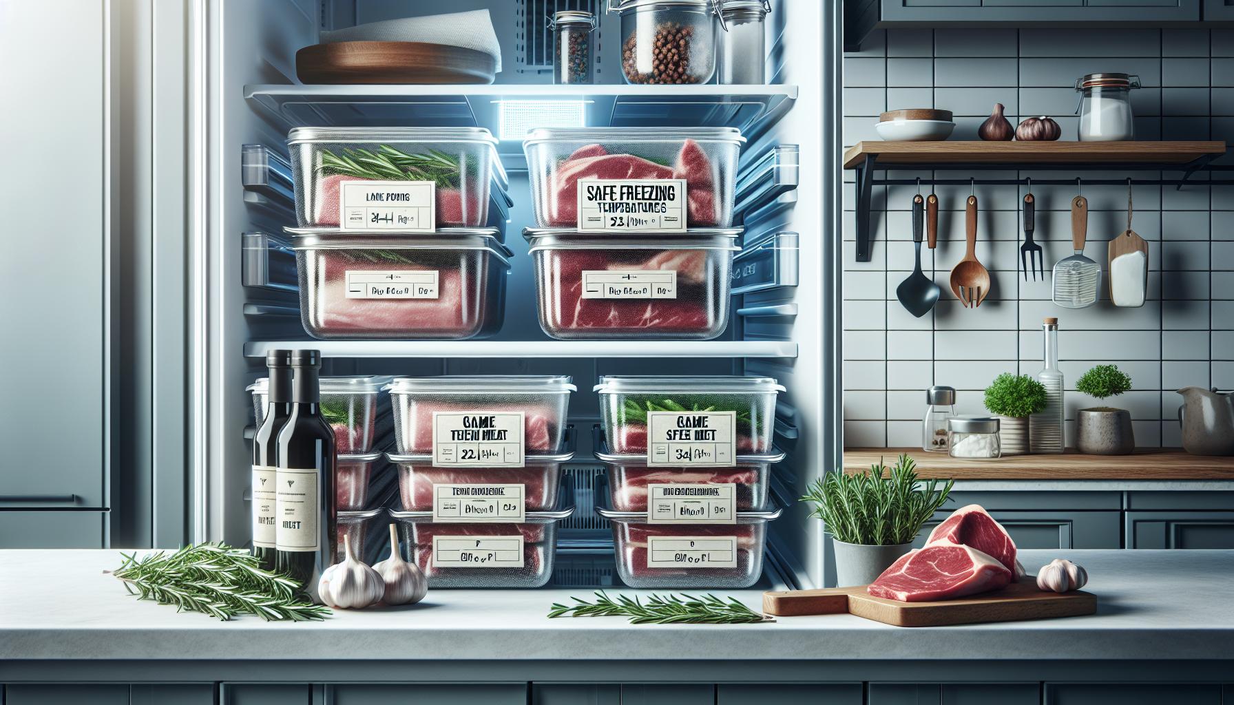 Safe Freezing Temperatures for Game Meat