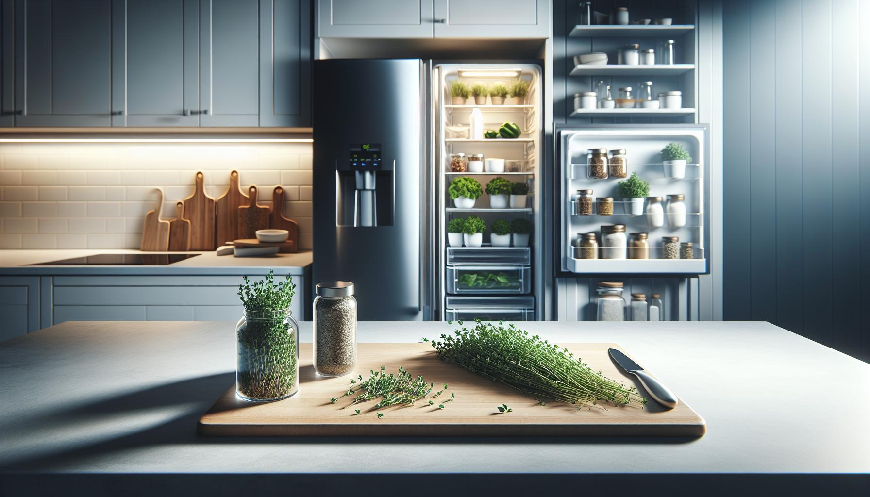 Signs of Fresh vs. Spoiled Thyme