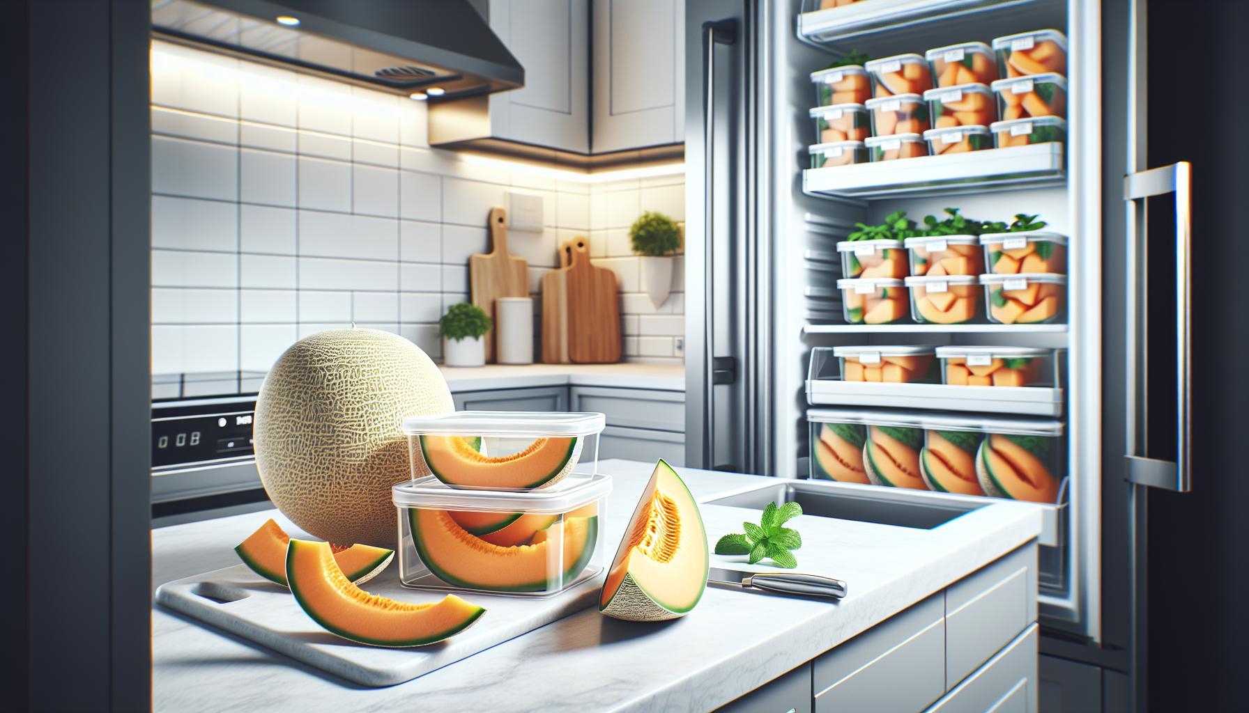 How Long Does Cut Cantaloupe Last in the Fridge? Sweet & Safe 5 Tips for Extending the Freshness of Cut Cantaloupe